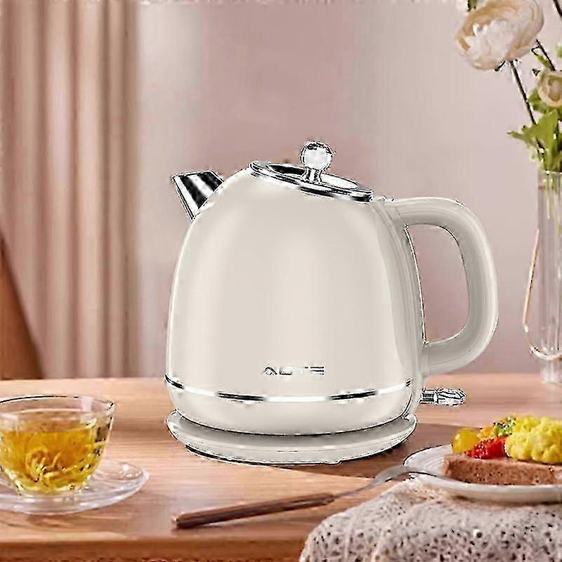 Portable electric heated kettle with adjustable temperature