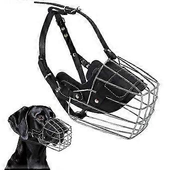 Reinforced Steel Basket Muzzle For Great Danes