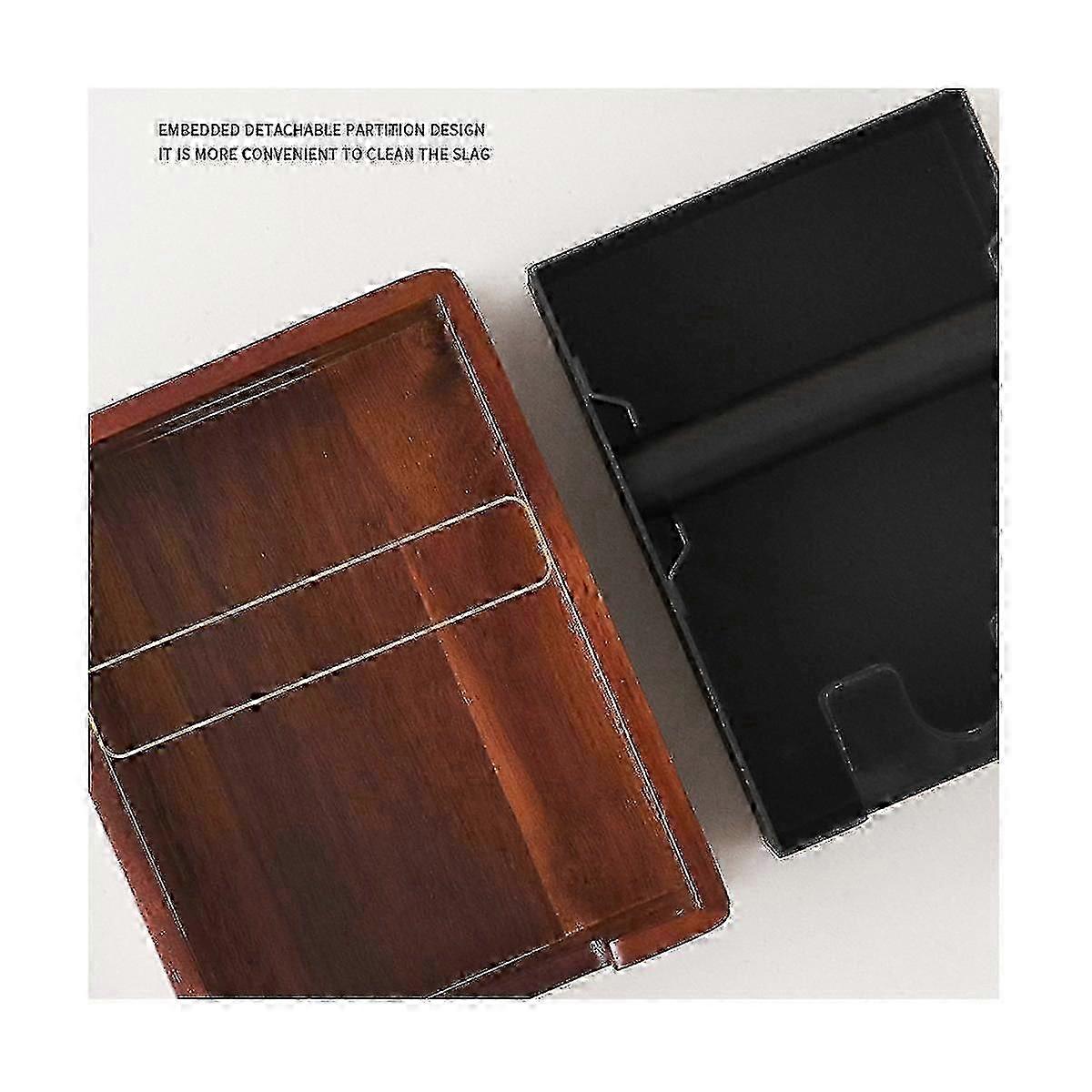 Detachable Espresso Coffee Knock Box, Separable Dump Bin for Coffee Grounds