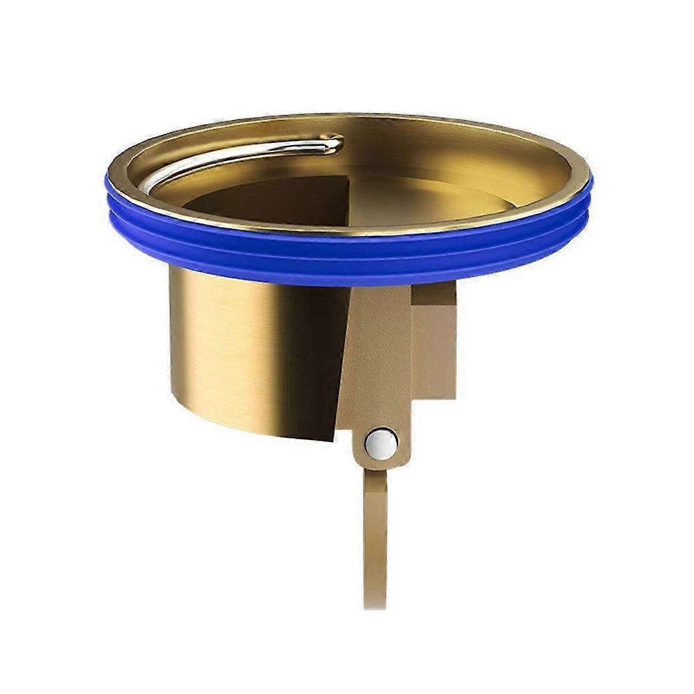 Copper Floor Drain, Gravity Closure, Deodorization, Large Displacement, 2 Sizes, For Bathroom Kitchen
