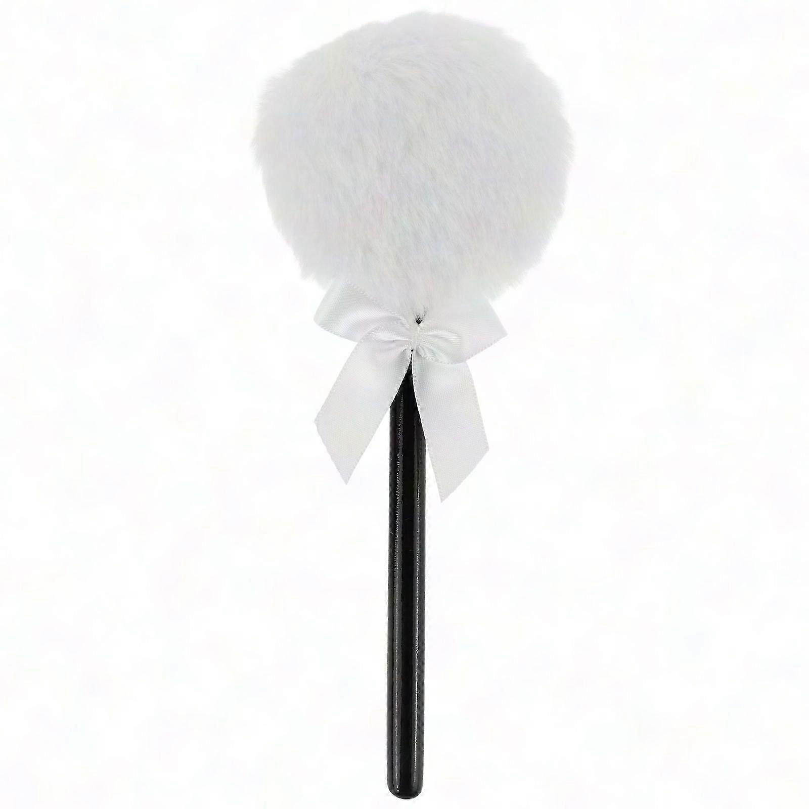 Fluffy Body Powder Puff with Handle
