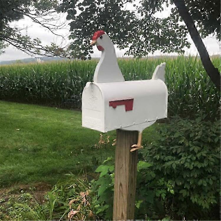 Rust-Resistant Iron Horse Mailbox