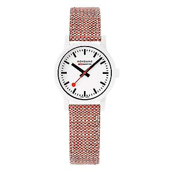 Essence white Analog Women's Quartz Watch with Nylon Bracelet MS1.32110.LP