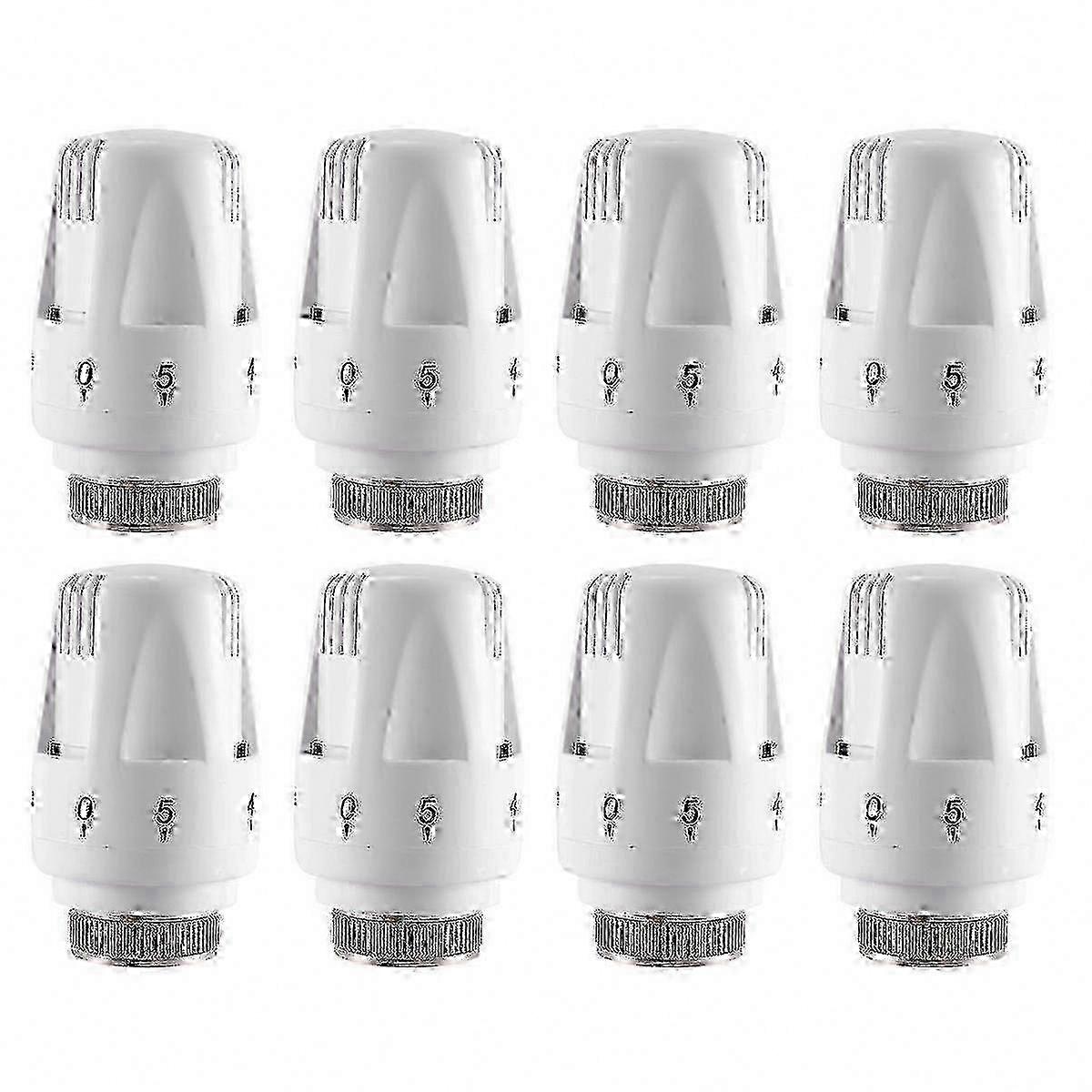 8 Pcs Thermostatic Radiator Valve Replacement Head