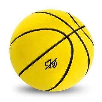 Silent Basketbal, 24 cm, stille trainingsbal met hoge dichtheid en lichtgewicht ontwerp