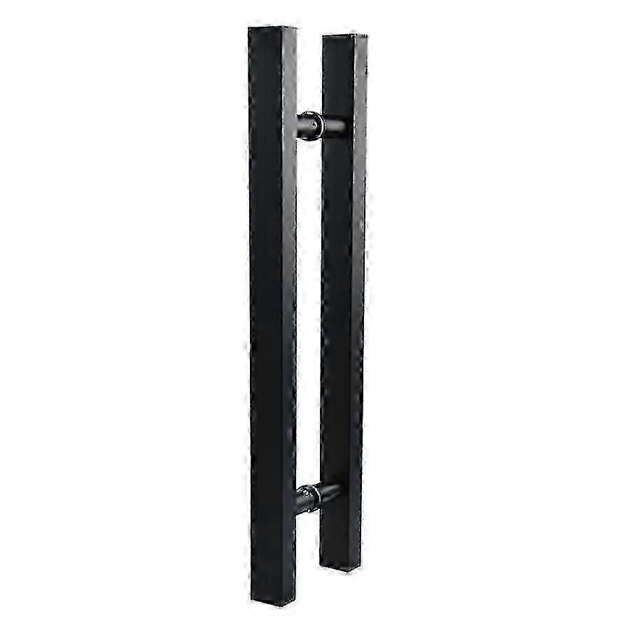 Stainless Steel Matte Black Door Pull