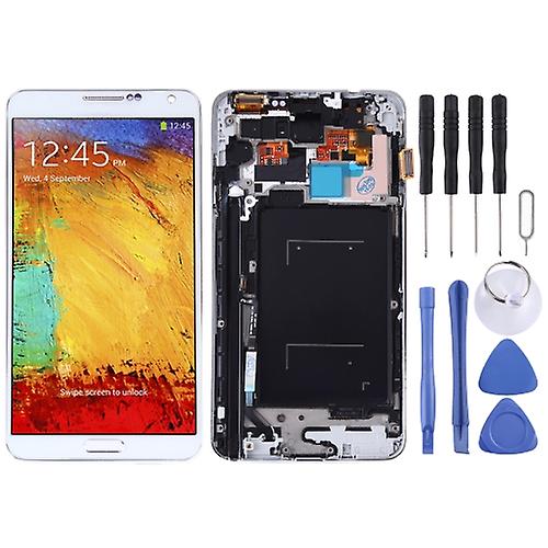 Tft Lcd Screen For Galaxy Note 3 / N9005 (3g Version) Digitizer Full Assembly With Frame & Side Keys