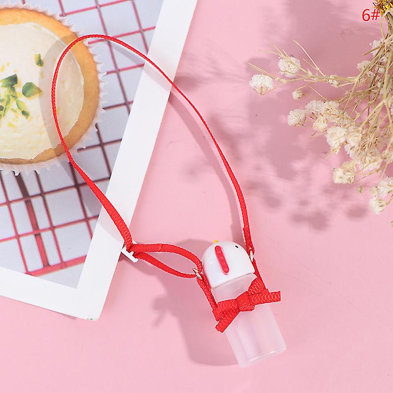 1:6 Dollhouse Miniature Water Cup Kettle Toy Cap Can Be Opened Doll Decor Toy