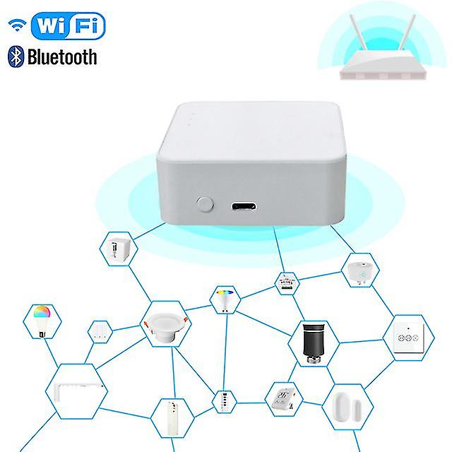 Tuya Zigbee Smart Gateway Hub Wifi + Bluetooth Smart Home Life Bridge App Drahtlose Fernbedienung funktioniert mit Alexa Google Home