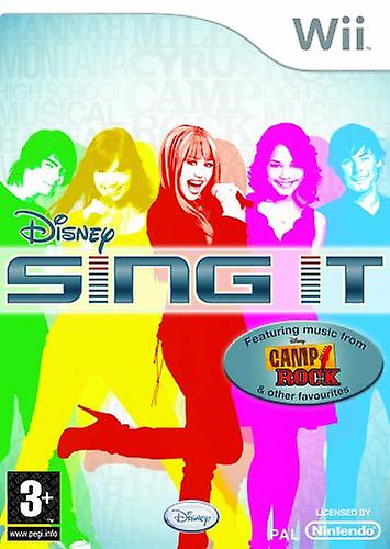 Disney Sing It - Game Only (Wii) - PAL - New & Sealed