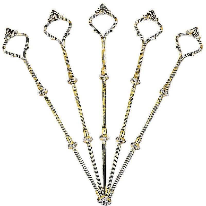 3 Tier Golden Cake Stand(5 Sets) Holder,crown