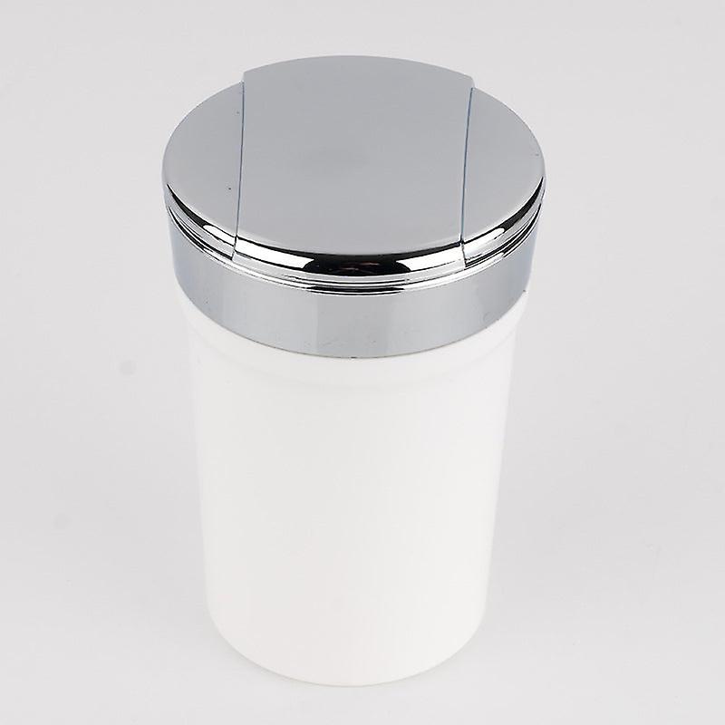 Ashtray Automobile 4s Store Dedicated Electroplating Garbage Cylinder Cover Led Blue Light