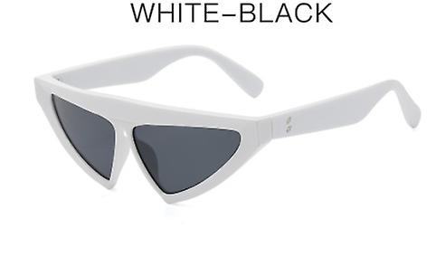 High Quality Triangular Cat's Eye Sunglasses For Ladies Ins Colorful Sunglasses For Street Photography For Men And Women