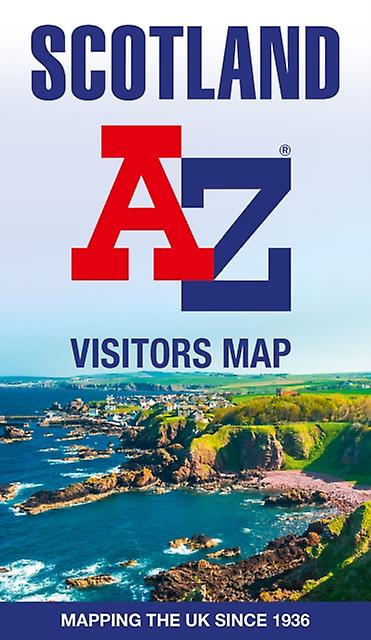 Scotland Az Visitors Map by AZ Maps Paperback Book