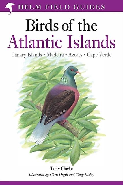 Field Guide To The Birds Of The Atlantic Islands by Tony Clarke Paperback Book