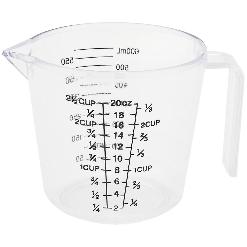 Baking Tools Double-sided Graduated Plastic Measuring Cup With Graduated Measuring Cup Measuring Cy