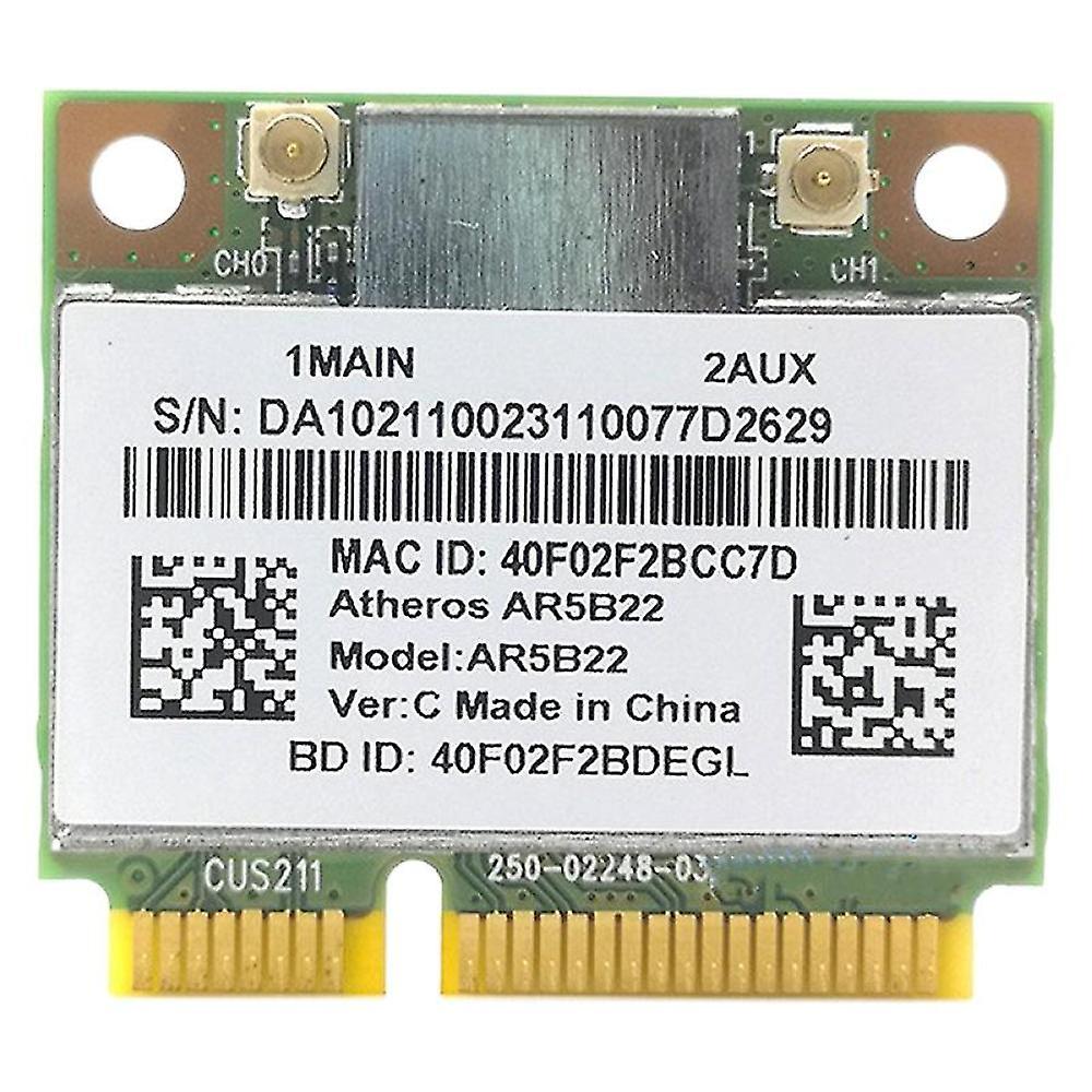 Ar5b22 Wireless Network Card, 300m 5g Dual-band Game 4.0 Bluetooth Mini Wireless Network Card