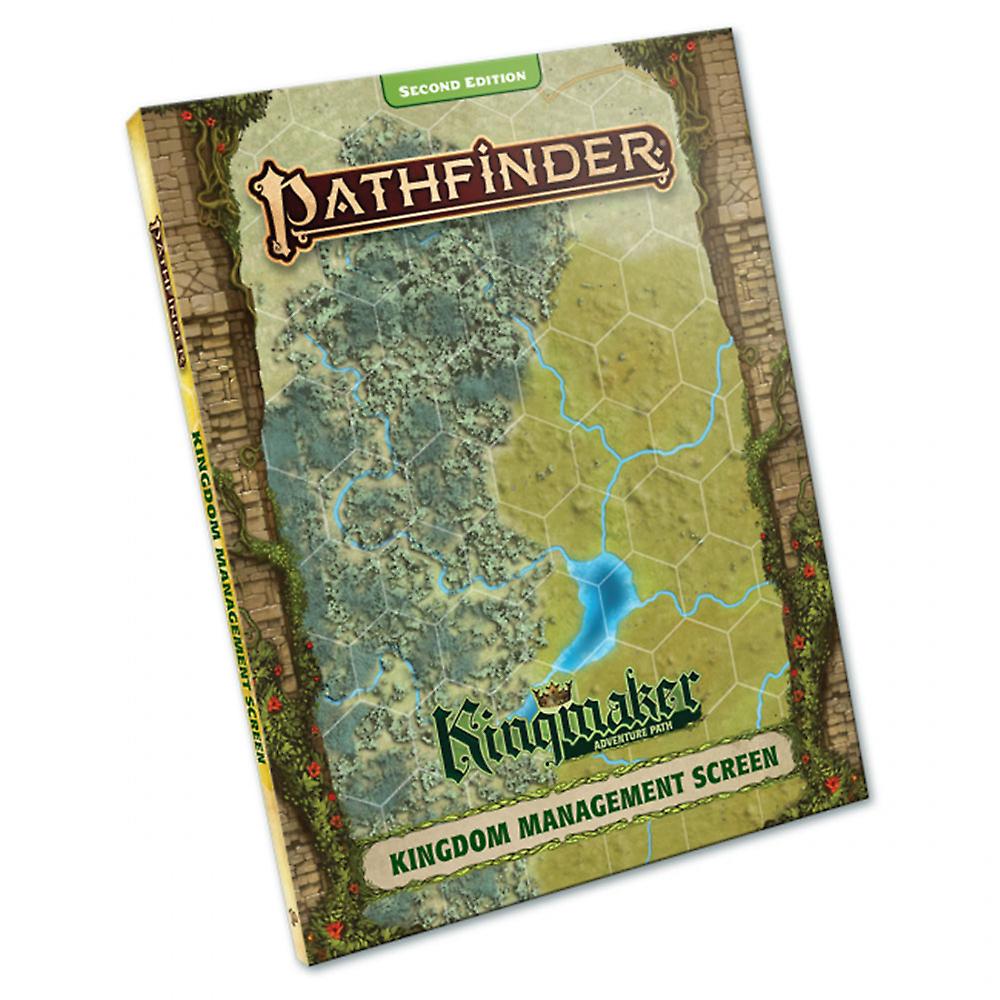 Paizo Pathfinder Kingmaker Roleplaying Game Kingdom Management Screen Ages 16+