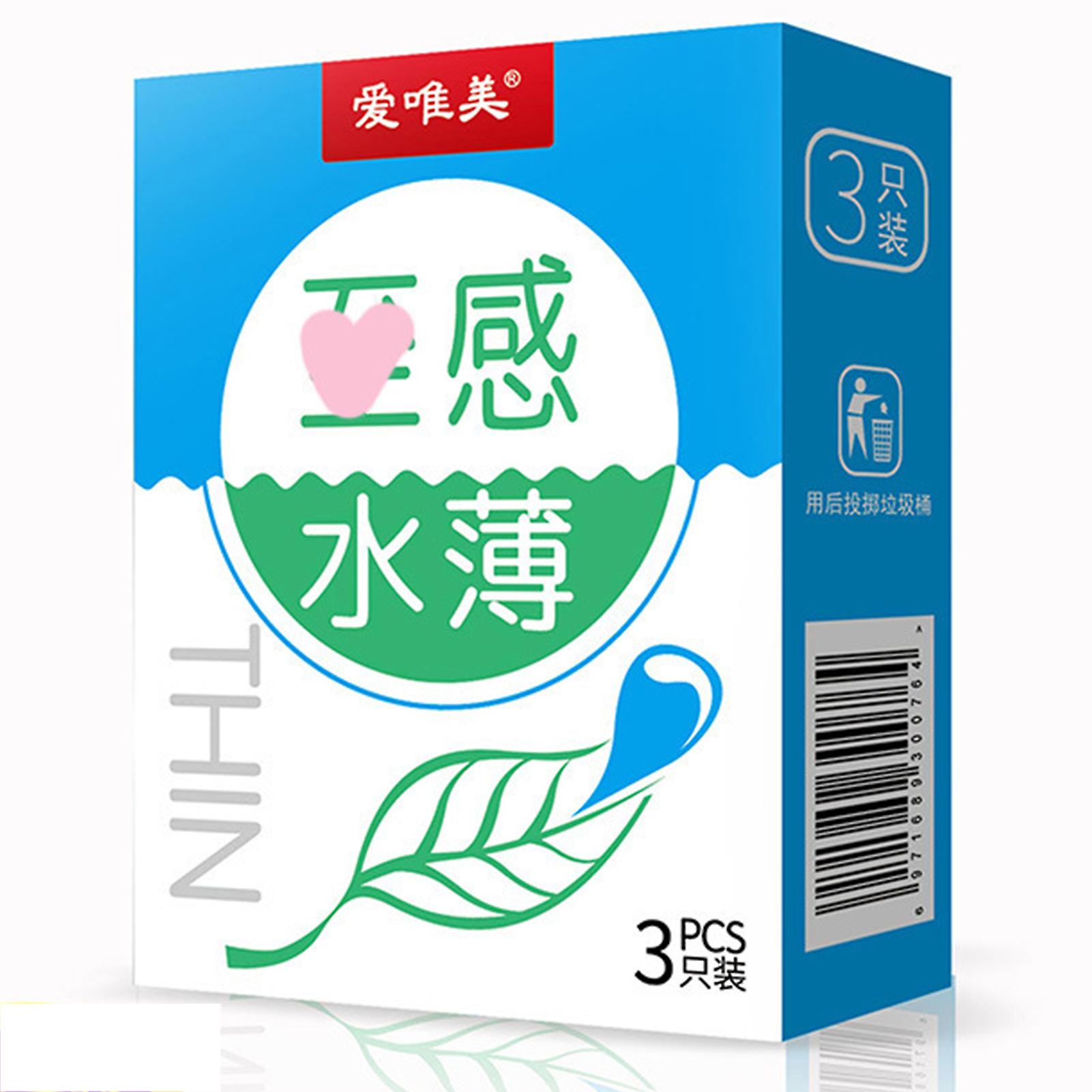 3pcs Ultrathin Lubricated Condoms Super Exciting Sensation Design Condoms For Sexual Protection & Enjoyment