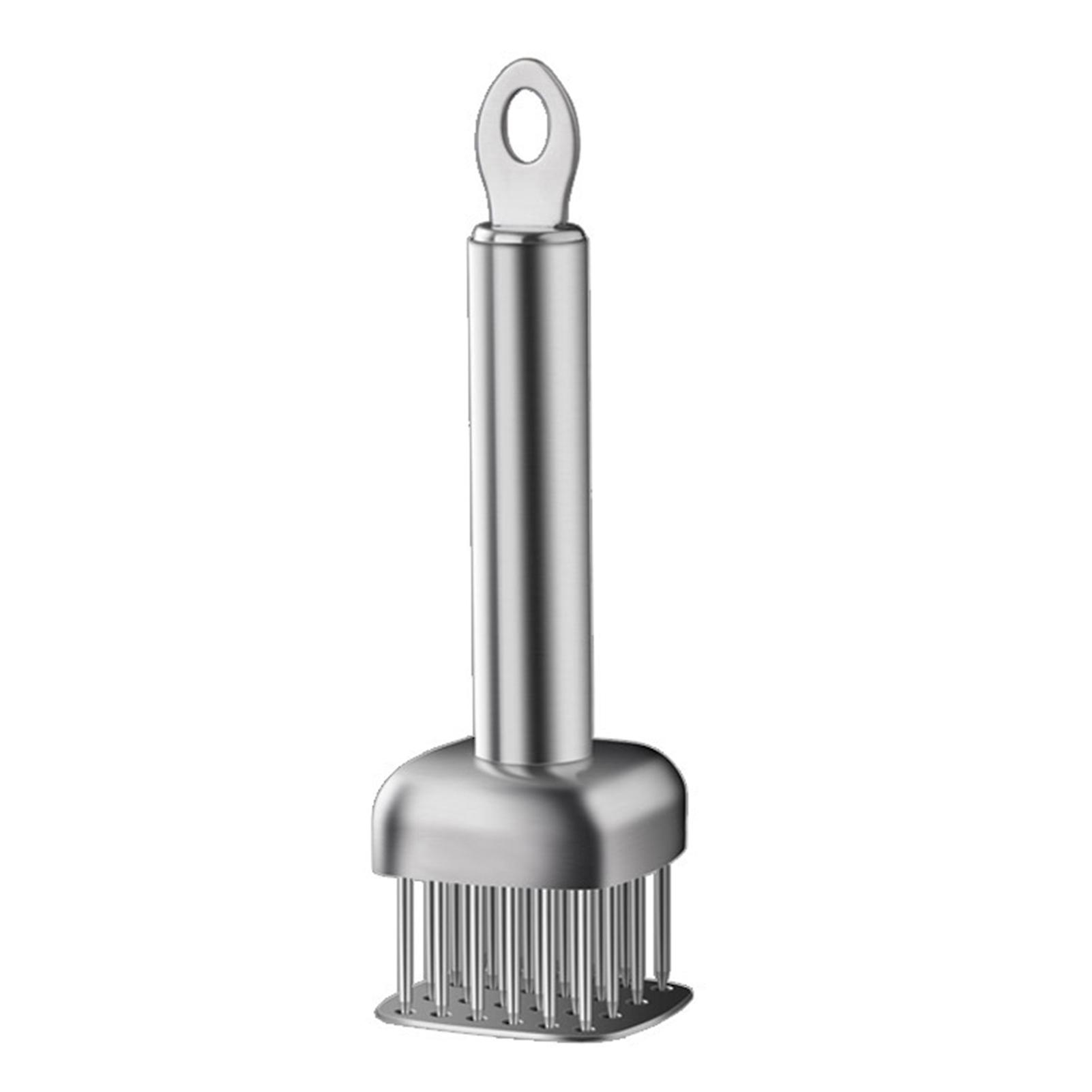Stainless Steel Beef Steak Tenderizer Hammer Corrosion Resistance Hanging Space Saving Tool For Meat Pounder Flattener