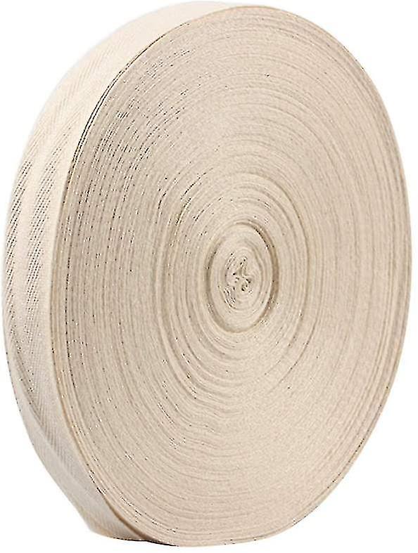 Bumbac Twill Panglica pentru cusut cadou de ambalaj Diy accesorii de îmbrăcăminte Belt Webbing, 50m
