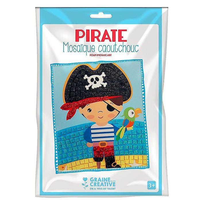 Soft rubber mosaic box - Pirate