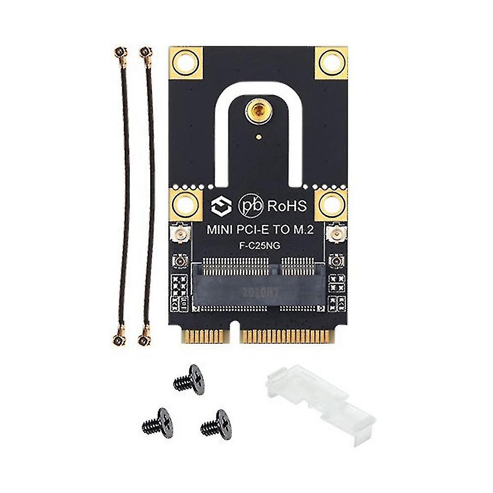 M.2 To Mini Pci-e Adapter Without Wifi 6e Ax210 Wireless Card 5374mbps 802.11ax 2.4g/5ghz/6ghz Bt5.
