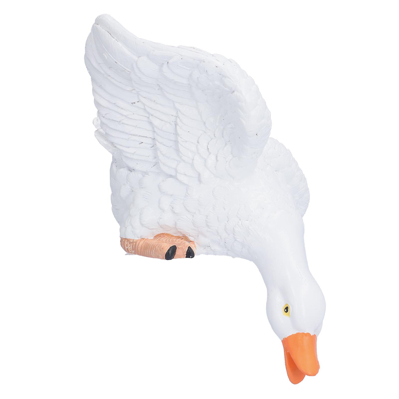 Resin Ornaments,Resin Duck Bonsai Decorations Duck Resin Figurine Duck Garden Statue Exceptional Craftsmanship