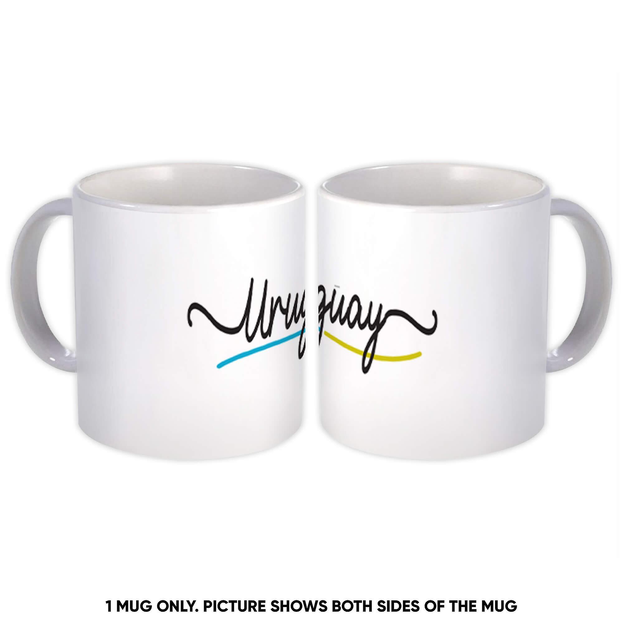 Gift Mug: Uruguay Flag Colors Uruguayan