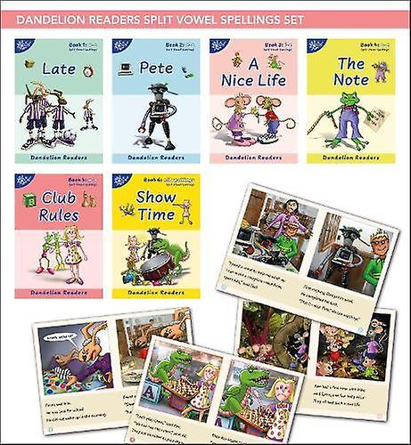 Phonic Books Dandelion Readers Split Vowel Spellings by Phonic Books Paperback Book