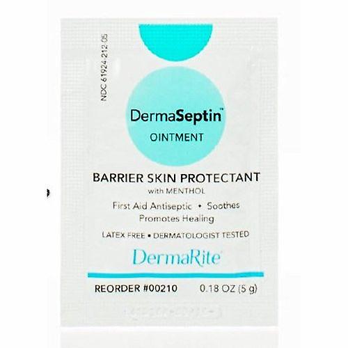 DermaRite Skin Protectant 5 جرام مرهم معطر بعبوة فردية ، 5 جرام ، علبة من 144 (عبوة من 1)