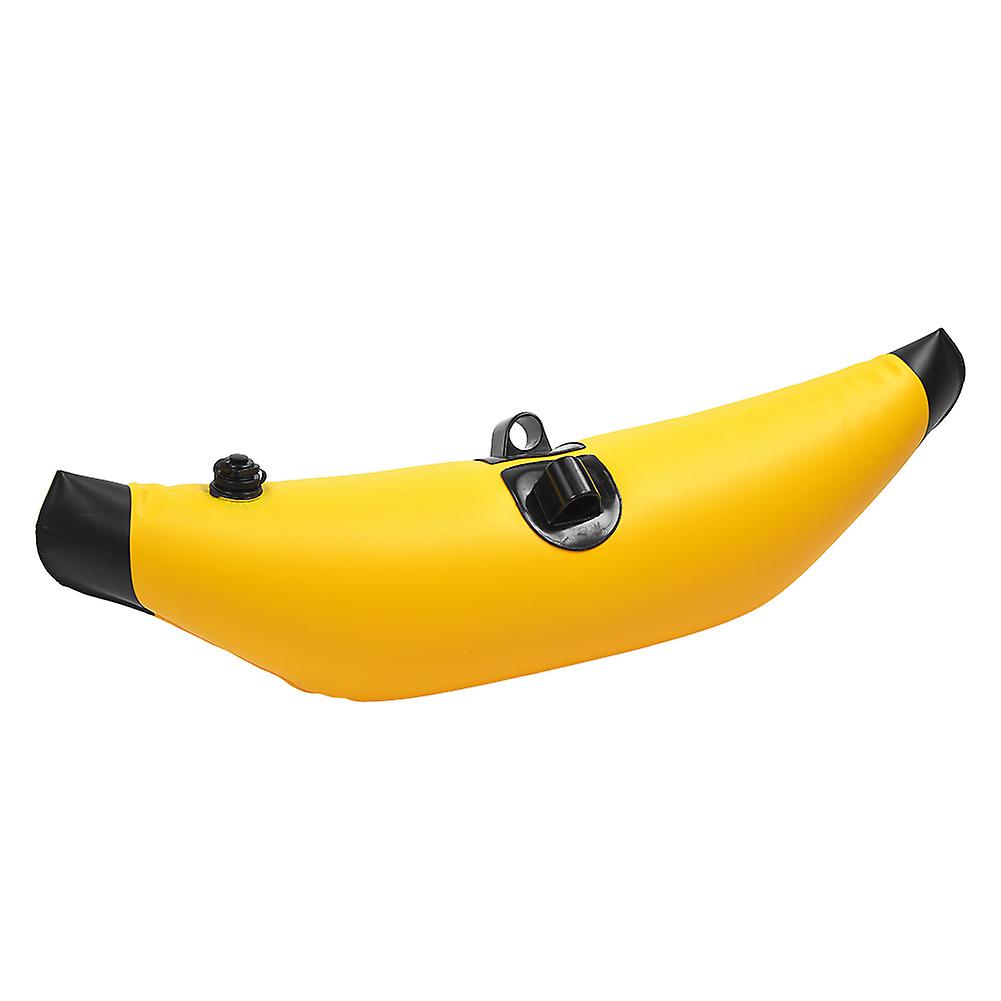 1 pcs PVC Inflatable Buoy Floats Canoe Buoy Float Standing Water Stabilizersyellow