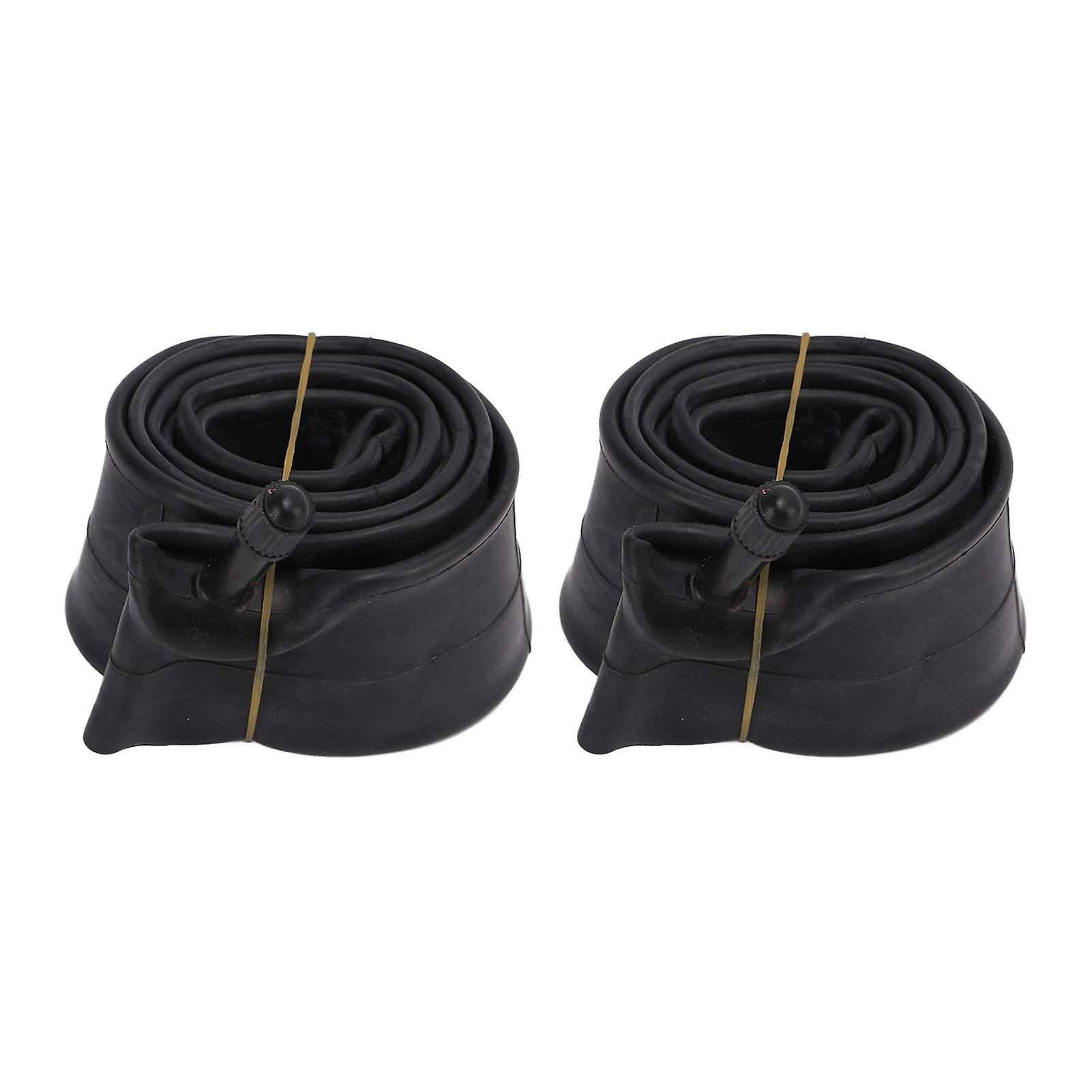 Bike Tire Tube Bike Tire Repair Tool Kit Butyl Rubber with Replacement Inner Tube Round Patches Tire Levers14X1.75/2.125