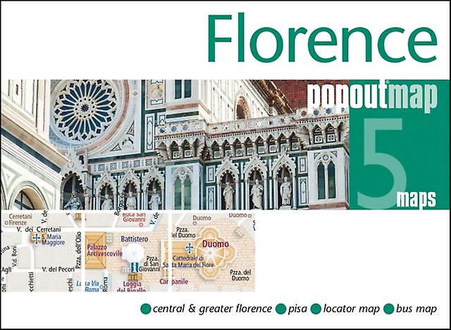 Florence Popout Map Paperback Book
