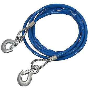 Heavy Duty Tow Ropes 4m 5 Tons Wire Cable High Strength Steel Wire ...