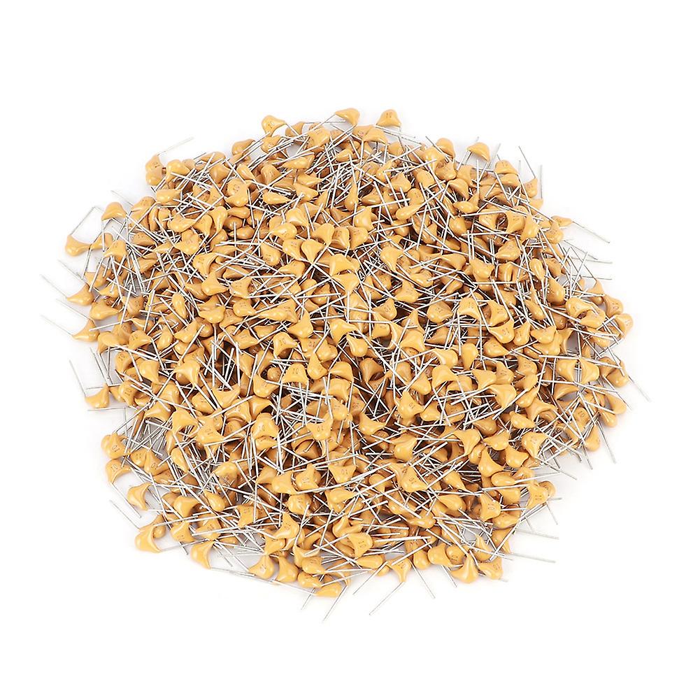 1000pcs Monolithic Capacitor 5.08MM DC50V 10PF 10% Ceramic Capacitor Accessory