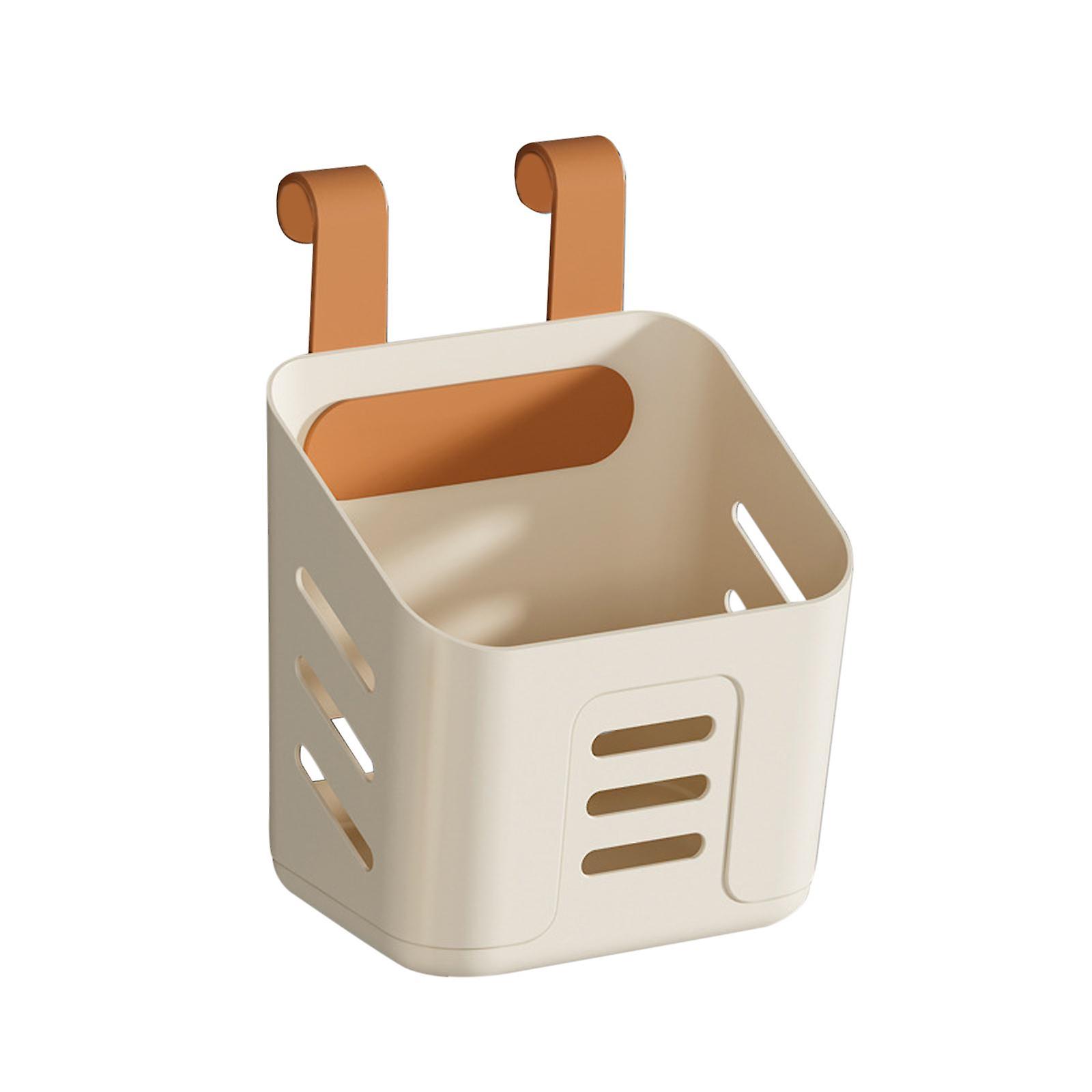 보관 바구니 교수형 바구니 재사용 가능한 후크 교수형 바구니 주최자 샤워 바구니 난간 기숙사 방 사무실 주방