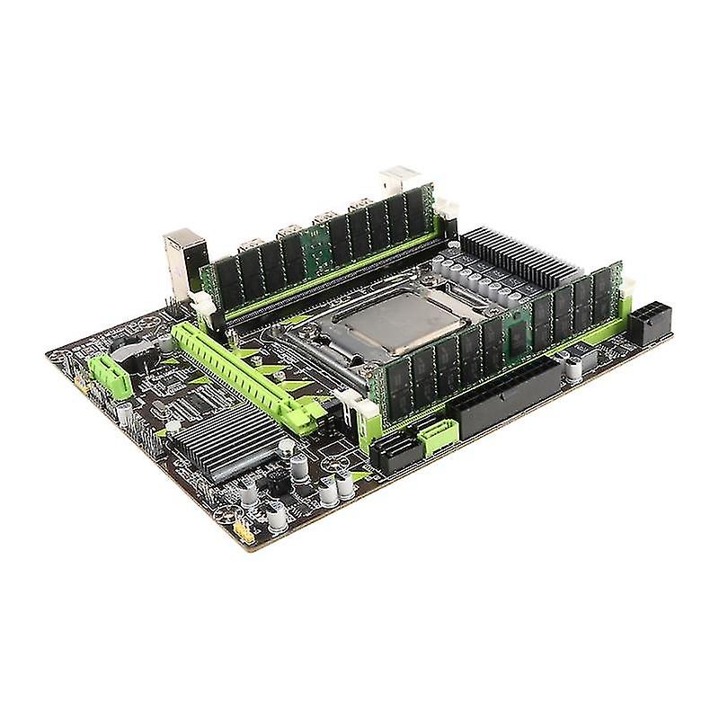 F19e X79g Motherboard Lga 2011 Ddr3 Mainboard E5 2620 Cpu 2x4g Memory Card For In-tel