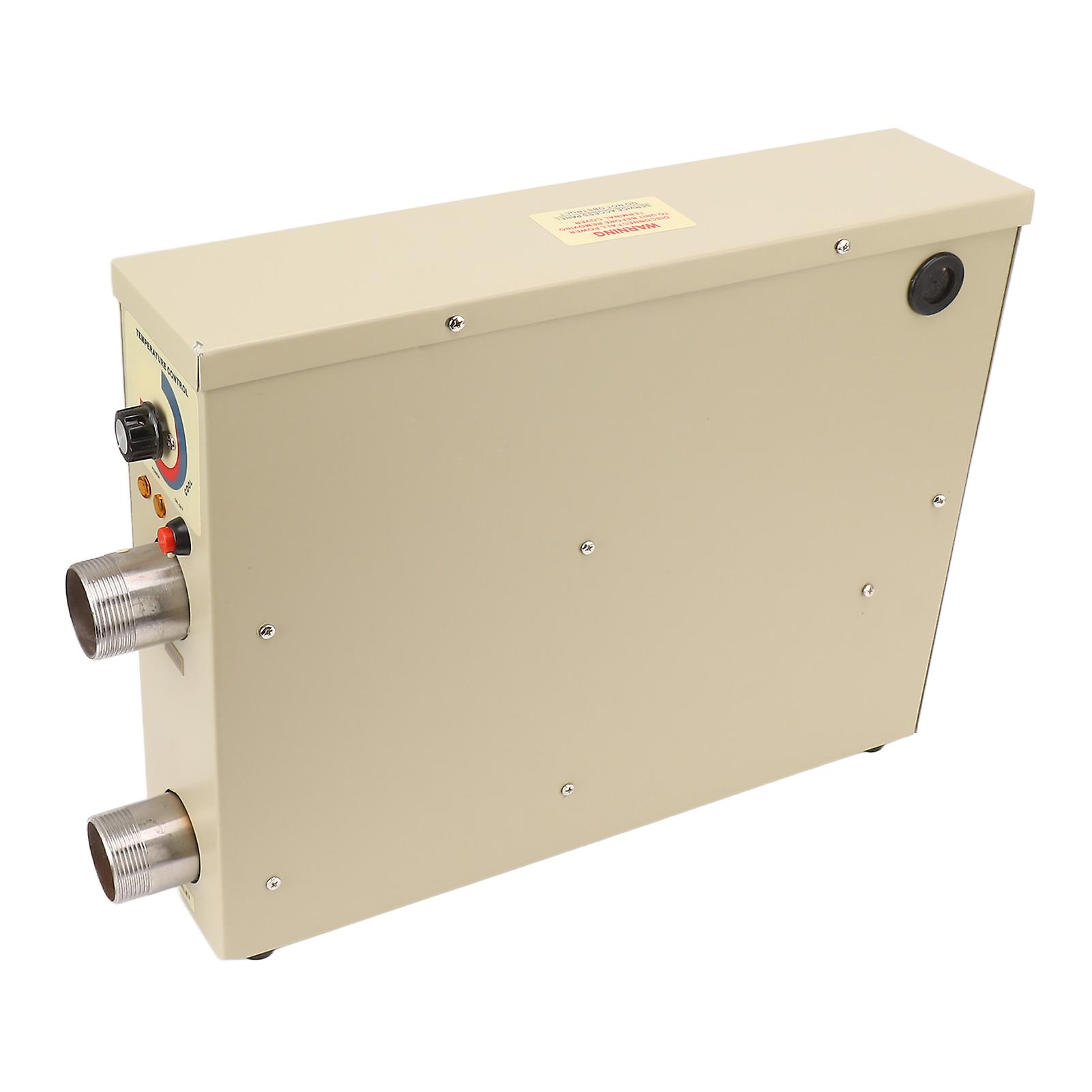 11KW Swimming Pool Heater Pump Stainless Steel Pool Heater Thermostat for SPA Bath 220V
