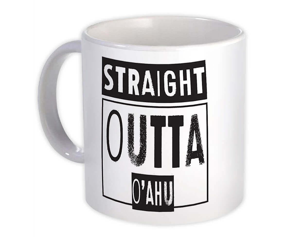 Gift Mug: Straight Outta Oahu Beach
