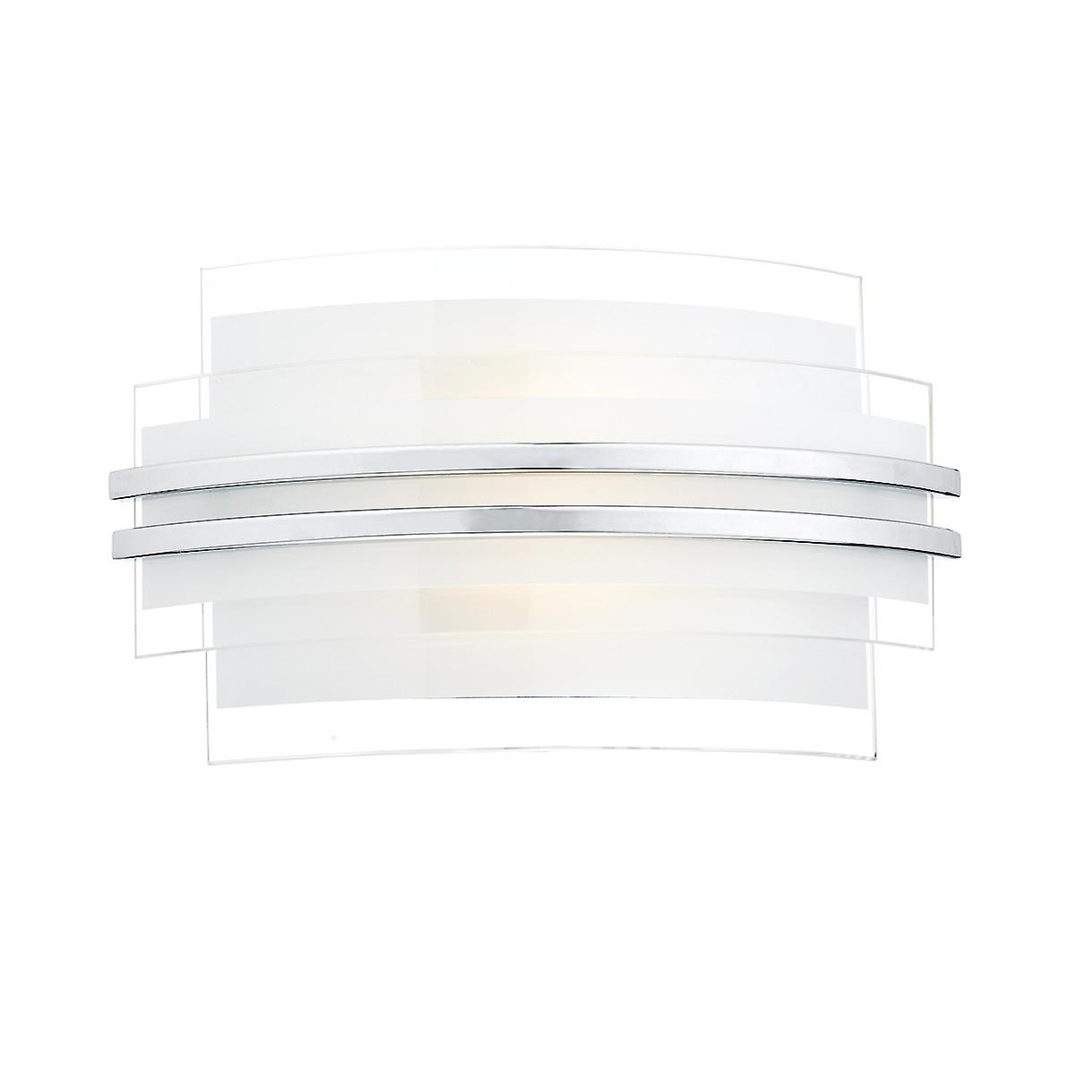 Sector Double Trim LED Wall Light Small
