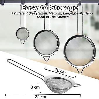 Fine Mesh Strainers With Durable Mesh And Sturdy Handle, Excellent For ...
