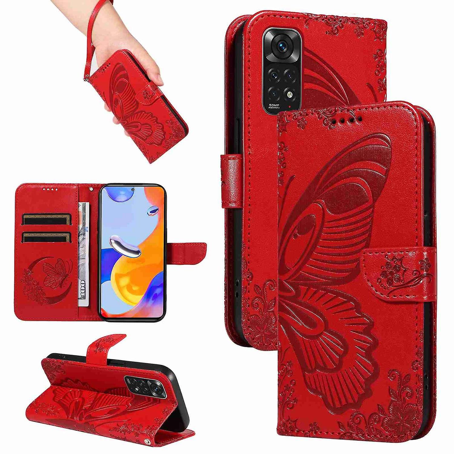 Leather Phone Case For Xiaomi Redmi Note 11 4G / 11S