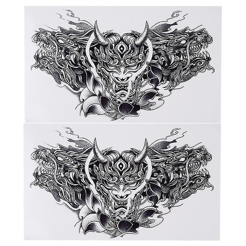 2pcs Halloween Neck Sticker