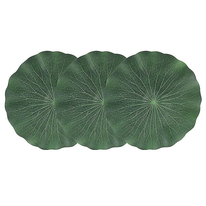 3pcs Artificial Lotus Leaves