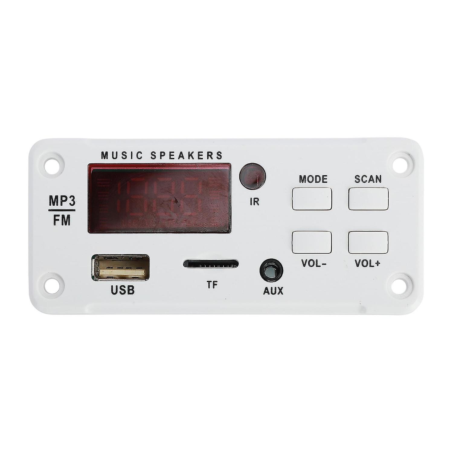 JX-b21 Decoder Board Module Digital Display Bluetooth-compatible 5.0 Support USB TF FM MP3 Audio Dec