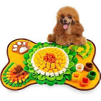 Tapete de rapé para animais de estimação para cães pequenos e médios, tapete de alimentação interativo para filhotes