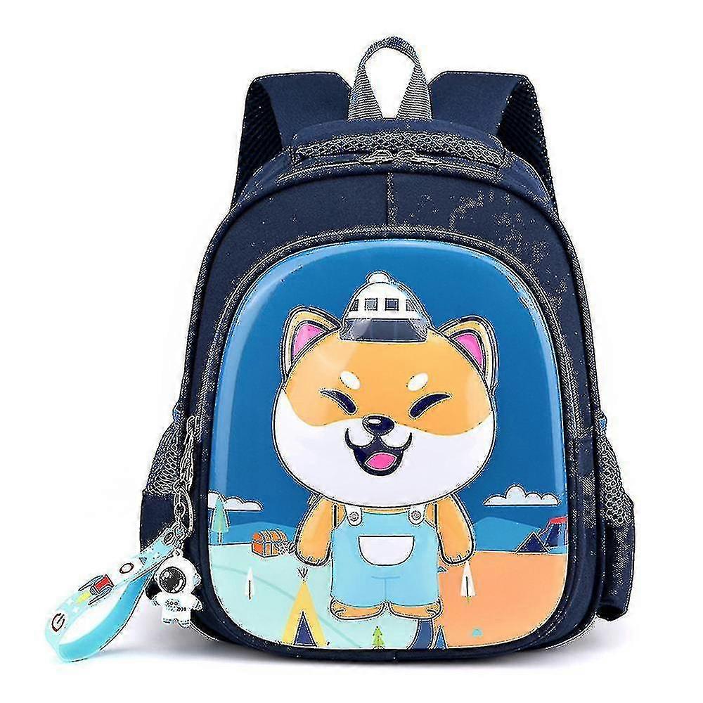 حقيبة مدرسية لرياض الأطفال ثلاثية الأبعاد شل الكرتون حقيبة مدرسية للأطفال لطيفة حقيبة ظهر ما قبل المدرسة أ