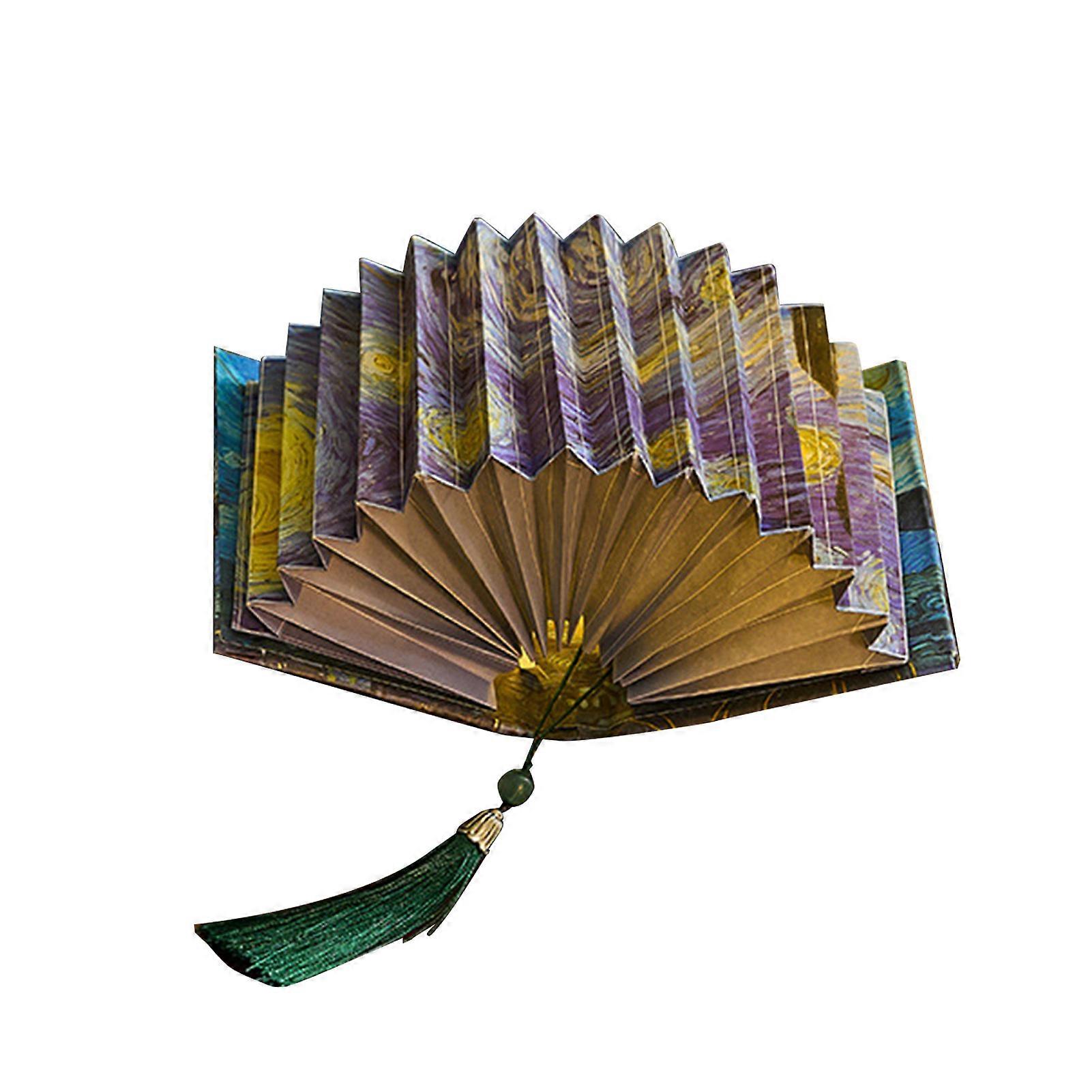 Lampada a forma di libro Pieghevole Calligrafia cinese Decor Light Lampada per libro fai-da-te per comodino Lettura