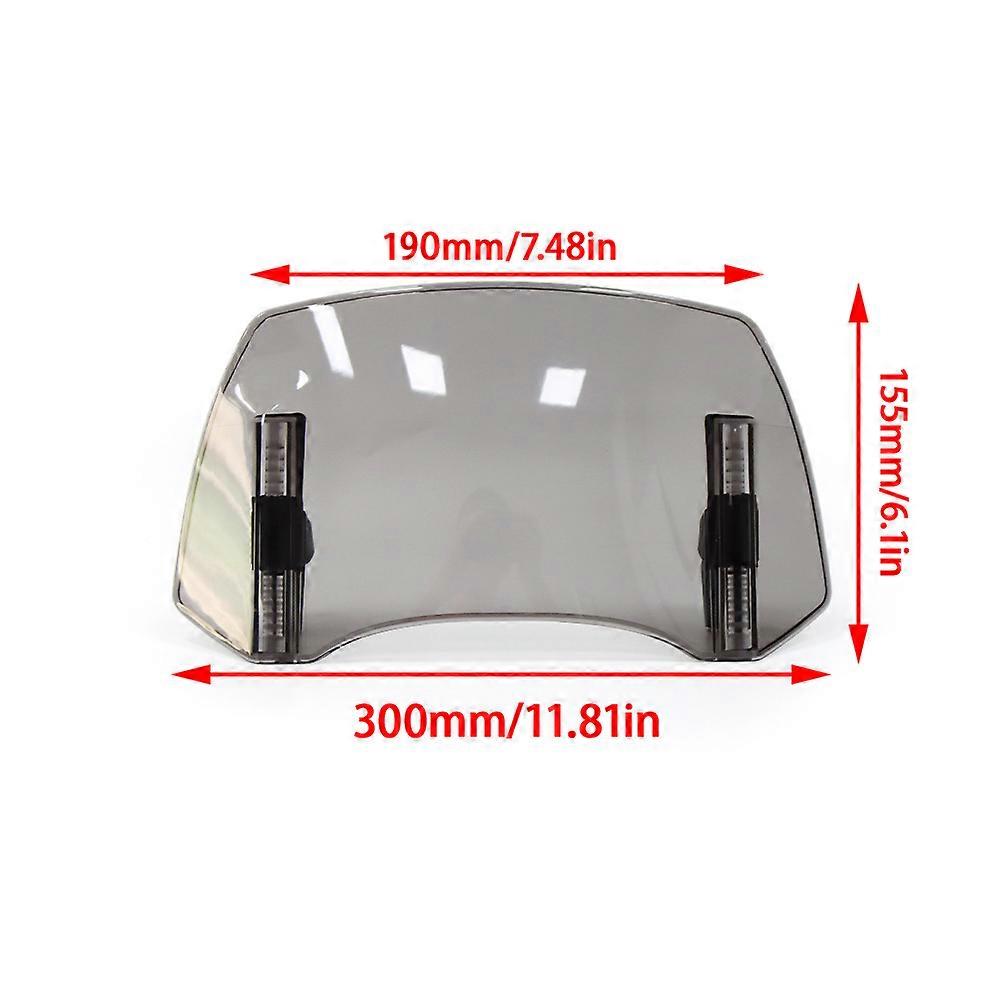 GoldWing F6B Motorrad Windschutzscheibe Verlängerung Einstellbare Spoiler Deflektor Fit Für HONDA GoldWing 1800 GL1800 F6C Goldwing GL1800 Leichter...